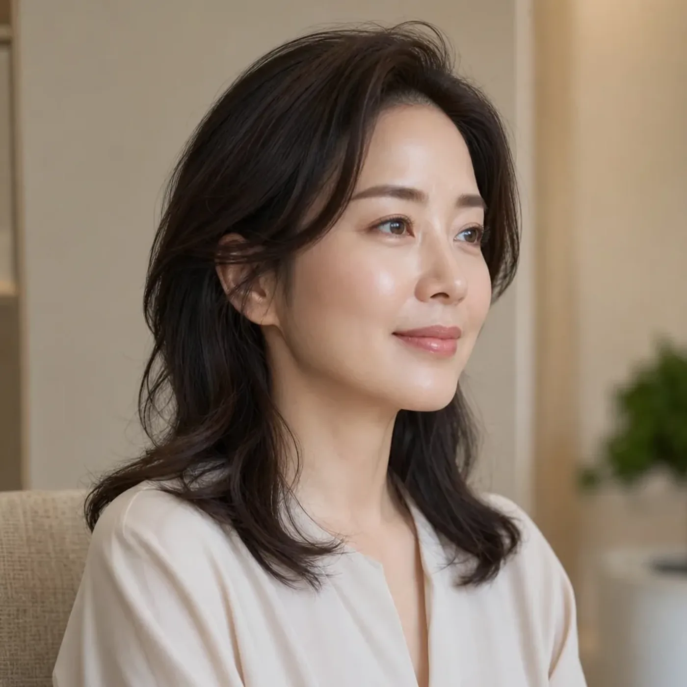non-surgical face lift before and after