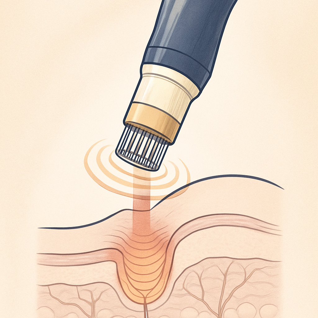 Microneedling RF + PB Healer combo