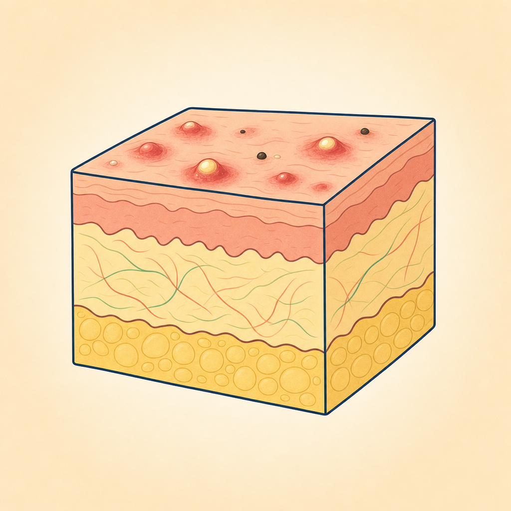 Active acne first