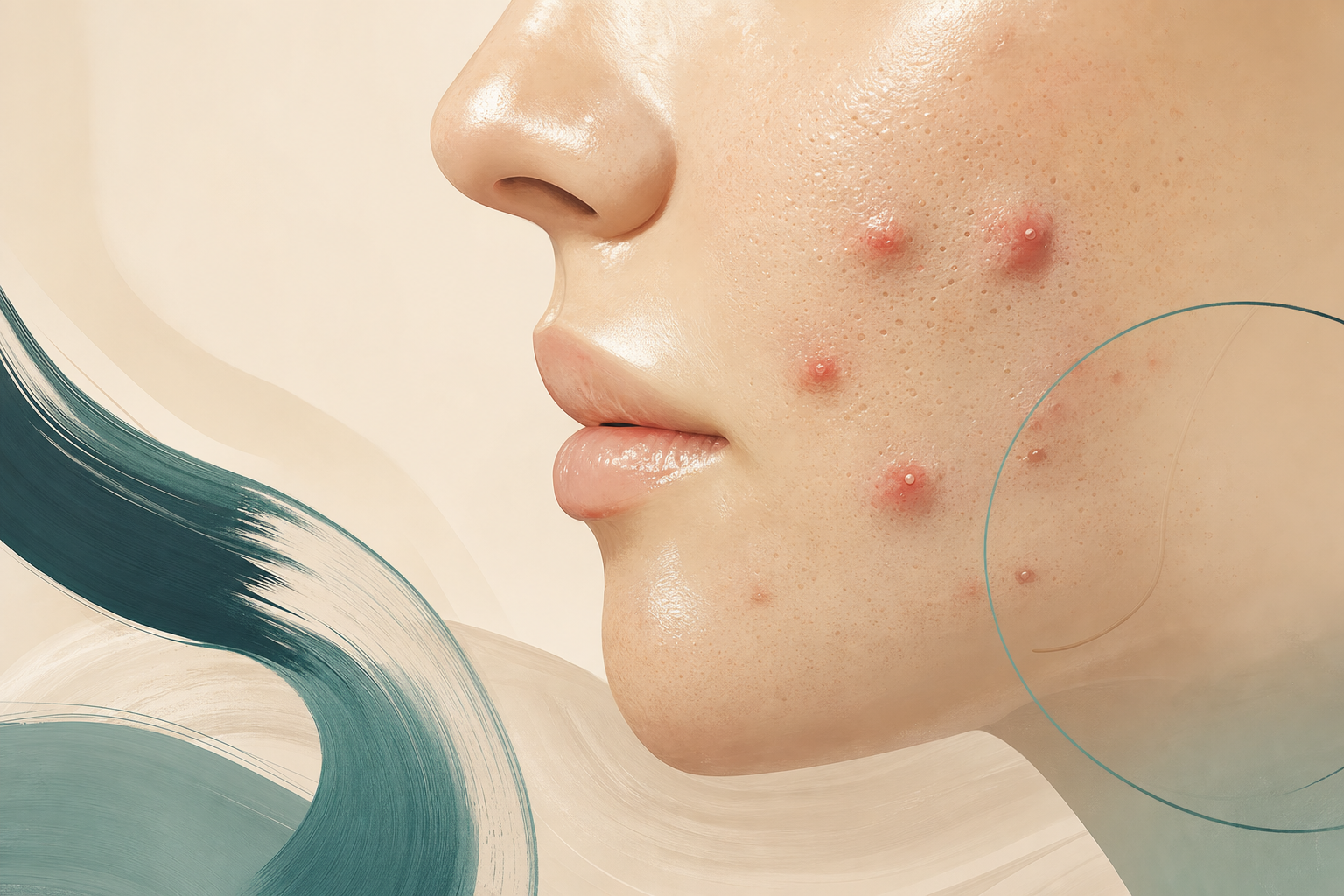 Active acne concern