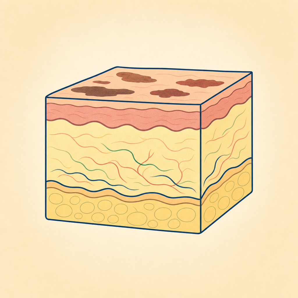 Acne marks or PIH