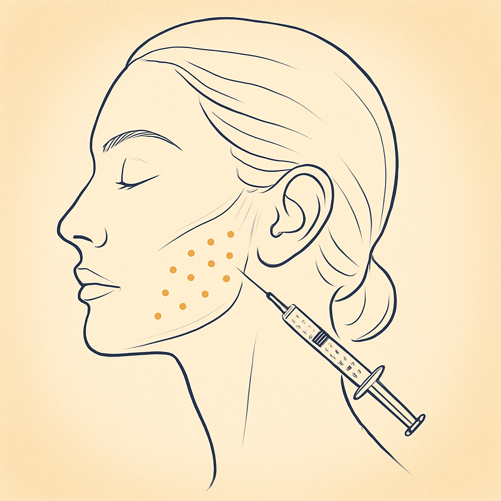 Masseter jaw slimming