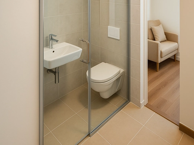 Uși din sticlă pentru spații mici: trucuri vizuale care chiar funcționează