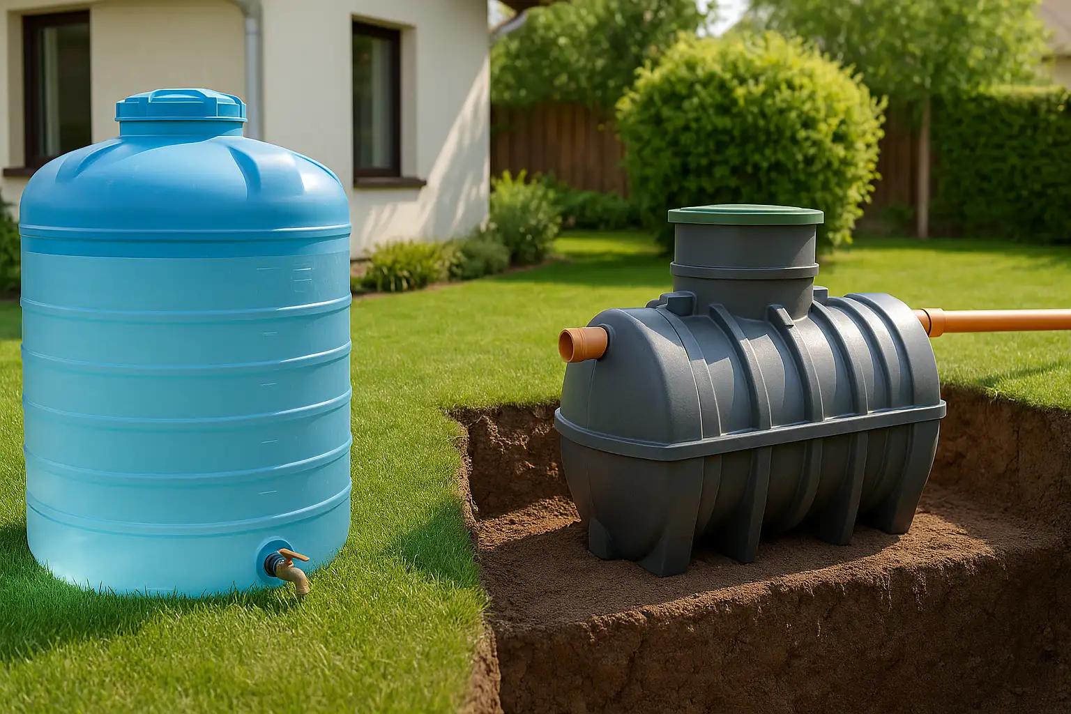 Rezervoare de apă vs. fose septice – diferențe esențiale