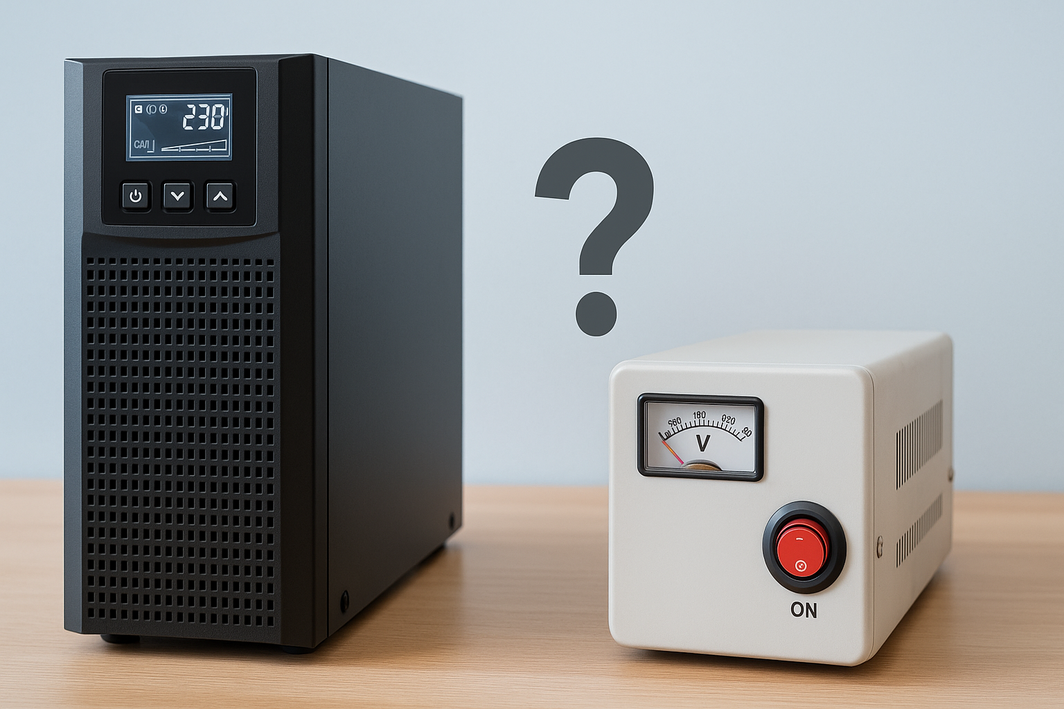 UPS online (dublă conversie): mai ai nevoie de stabilizator?