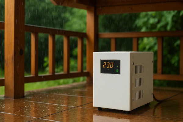 Stabilizator pentru terase și foișoare: alegere și protecție IP