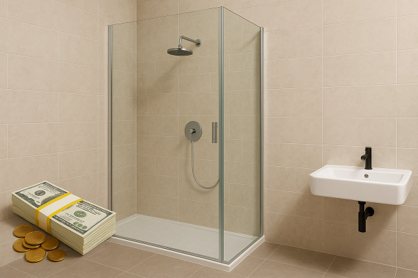 Ce determină prețul unui paravan de duș