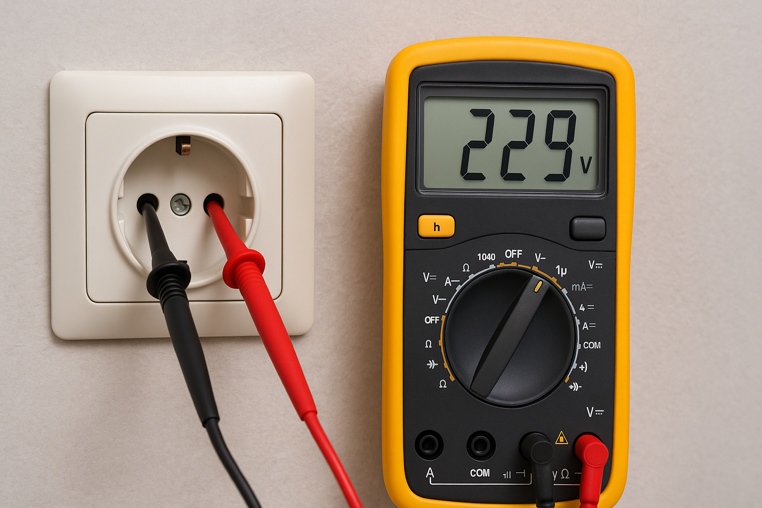 Cum testezi tensiunea din priză înainte de Stabilizator