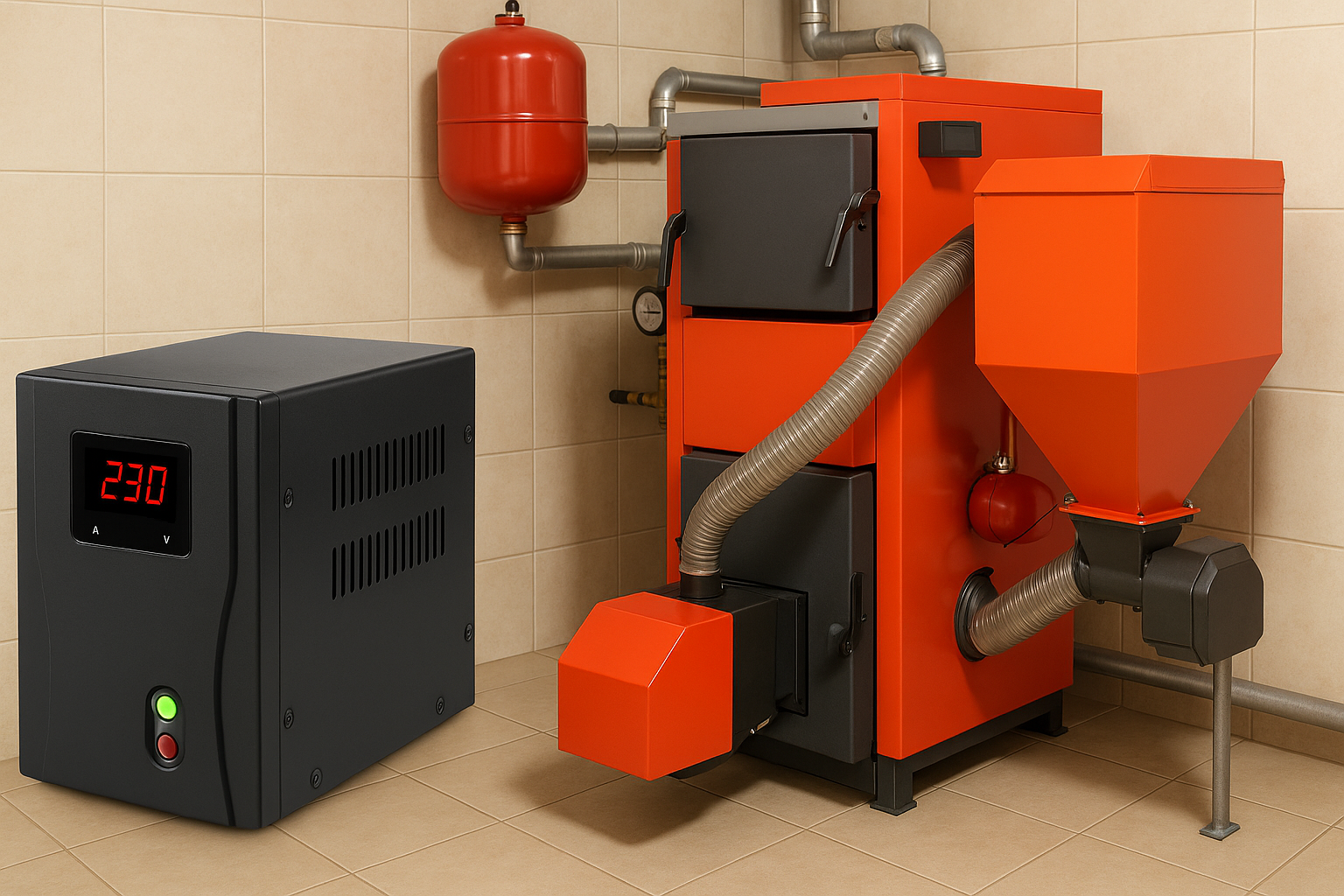 Stabilizator pentru centrale pe lemne/pellet: ghid 2025