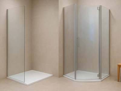 Paravan de duș: fix sau mobil? Cum alegi corect