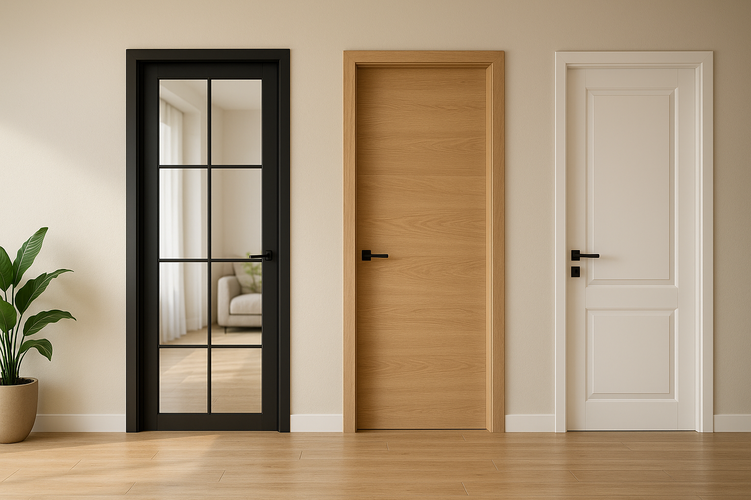 Uși interioare din sticlă și uși glisante – Ghid complet