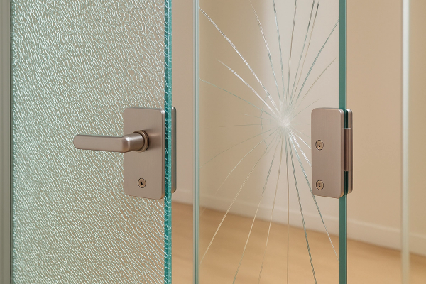Sticlă securizată sau laminată la uși? Cum alegi corect