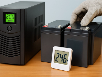 Întreținere UPS: baterii, temperatură și cicluri corecte