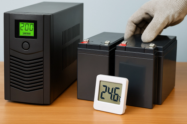 Întreținere UPS: baterii, temperatură și cicluri corecte