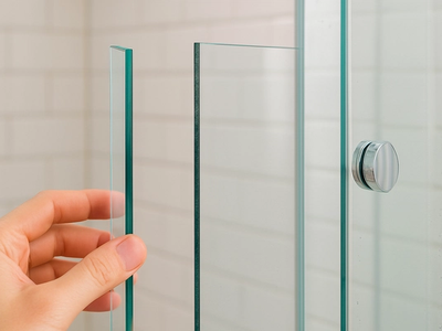 Sticlă pentru cabine de duș: grosime, securizare, tratamente