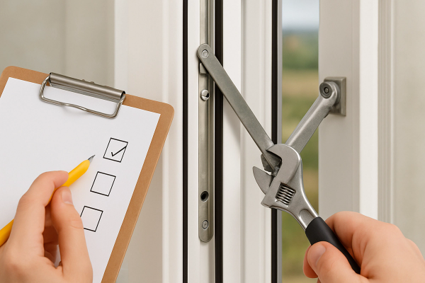 Feronerie usi interior - lista anuală care previne defectele