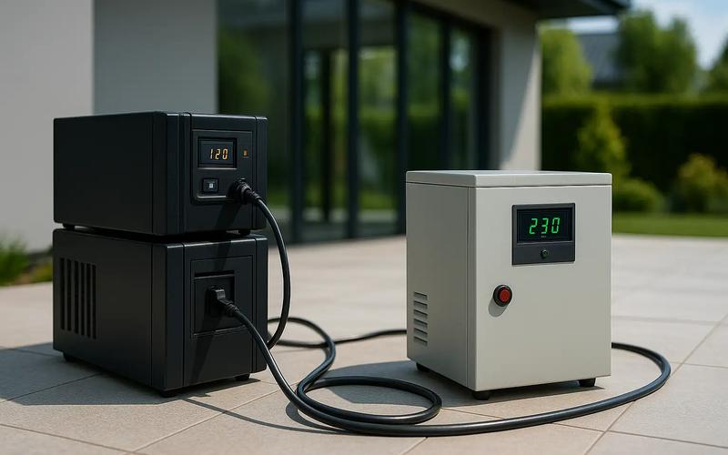 Imagine cu Greșeli frecvente când combini UPS și stabilizator