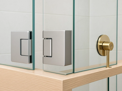 Balamale pentru uși din sticlă: tipuri, alegeri și montaj corect