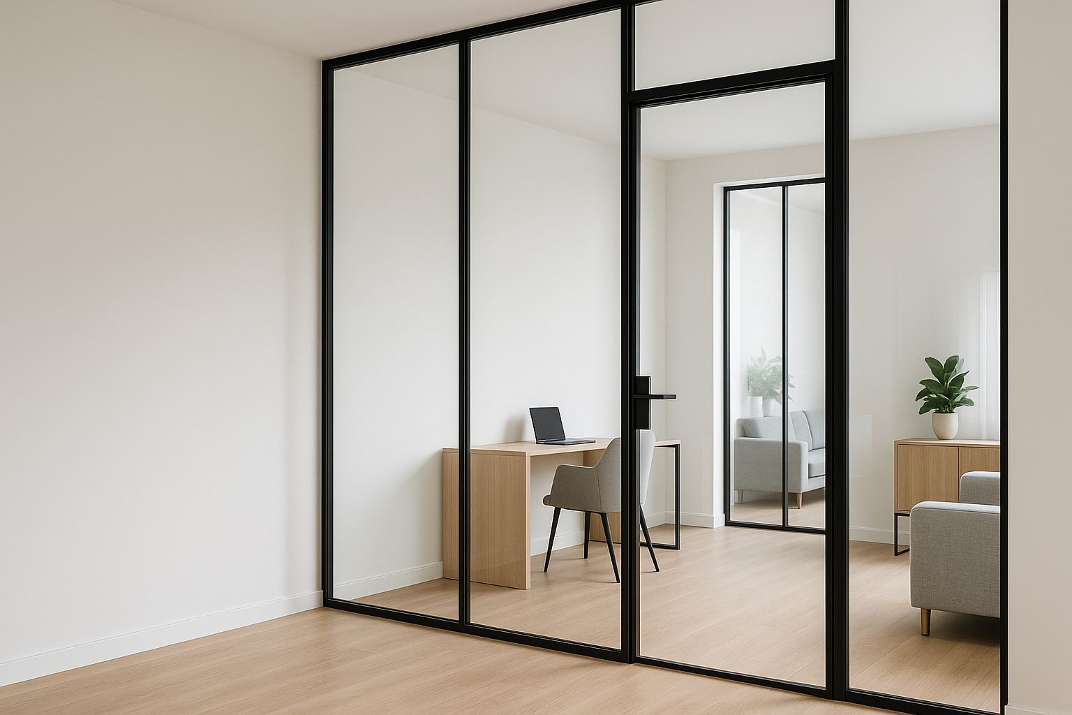 Pereți din sticlă interior: tipuri și prețuri