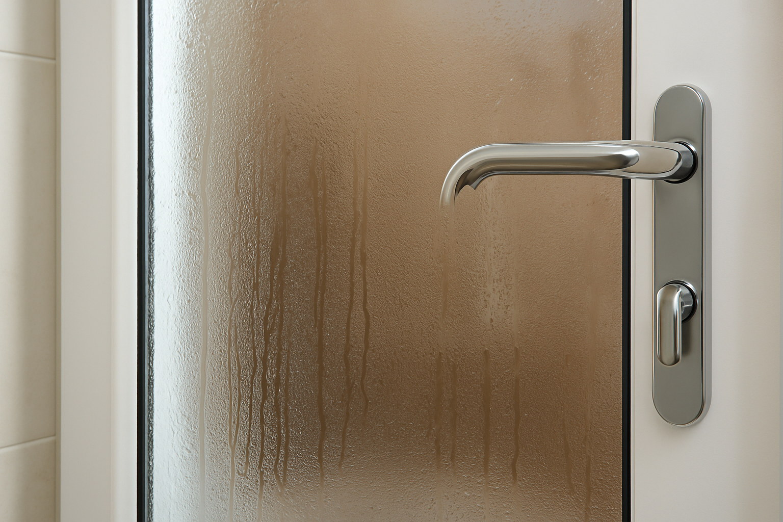 Condens pe uși din sticlă: cauze reale și soluții sigure