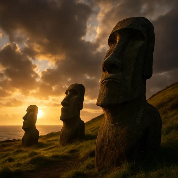 Insula Paștelui – misterul statuilor Moai - civilizația dispărută