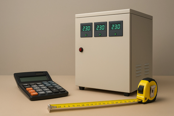 Ghid de dimensionare pentru stabilizatoare trifazice