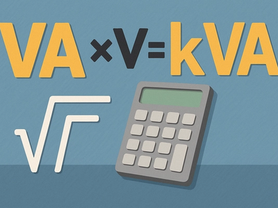 VA și kVA: ce înseamnă și cum calculezi corect puterea