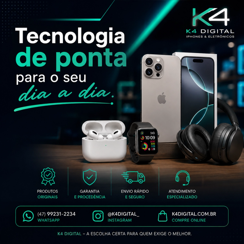Tecnologia de ponta para o seu dia a dia