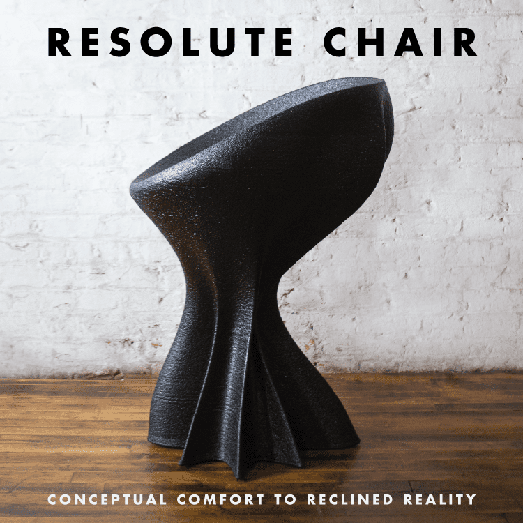 Resolute Chair showing tree structure - roots, trunk, and canopy