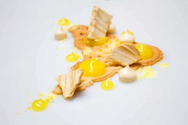 3D Printed Lemon Meringue Pie