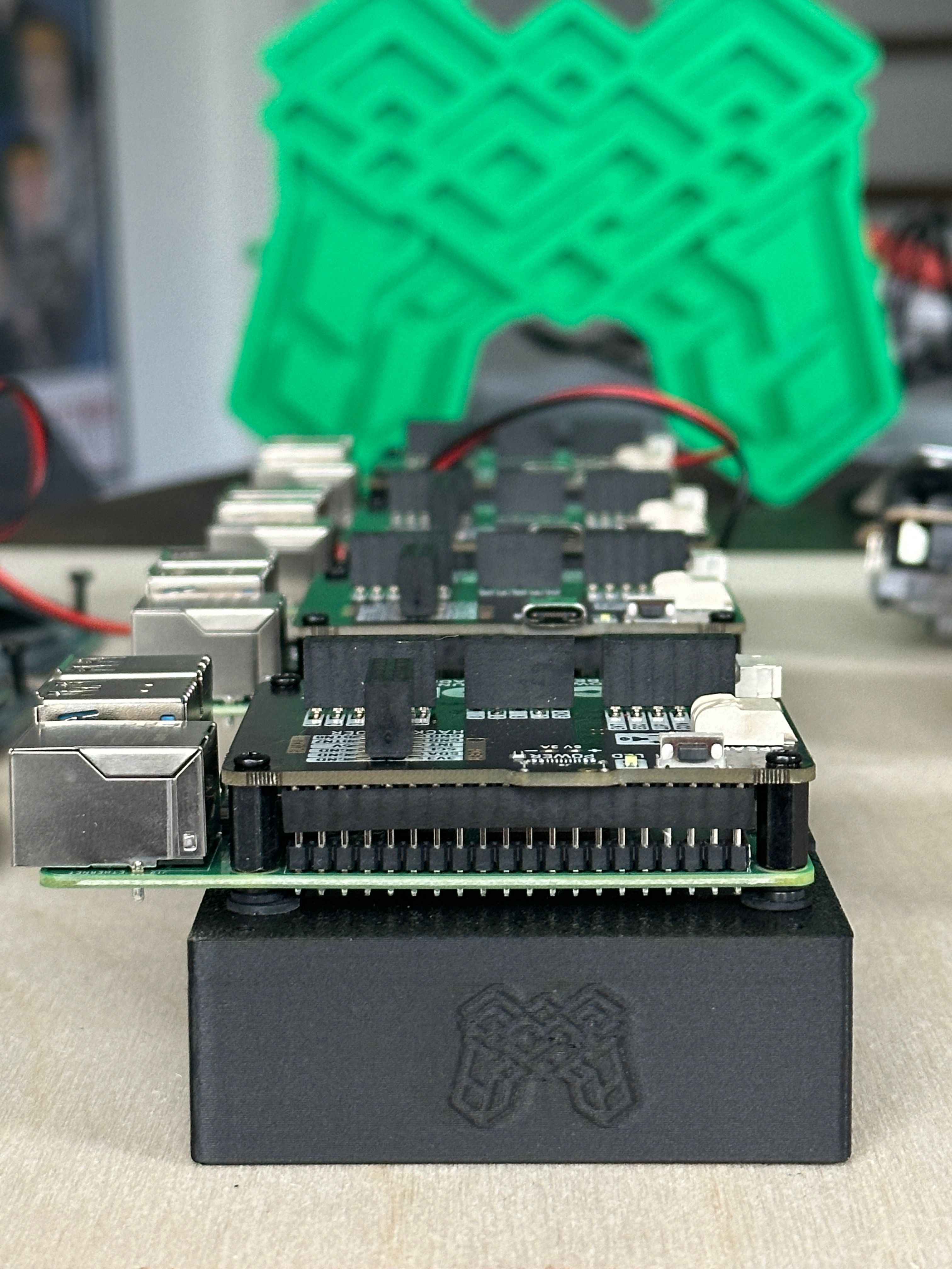 Students worked hands-on with Raspberry Pis—building real skills in coding and electronics