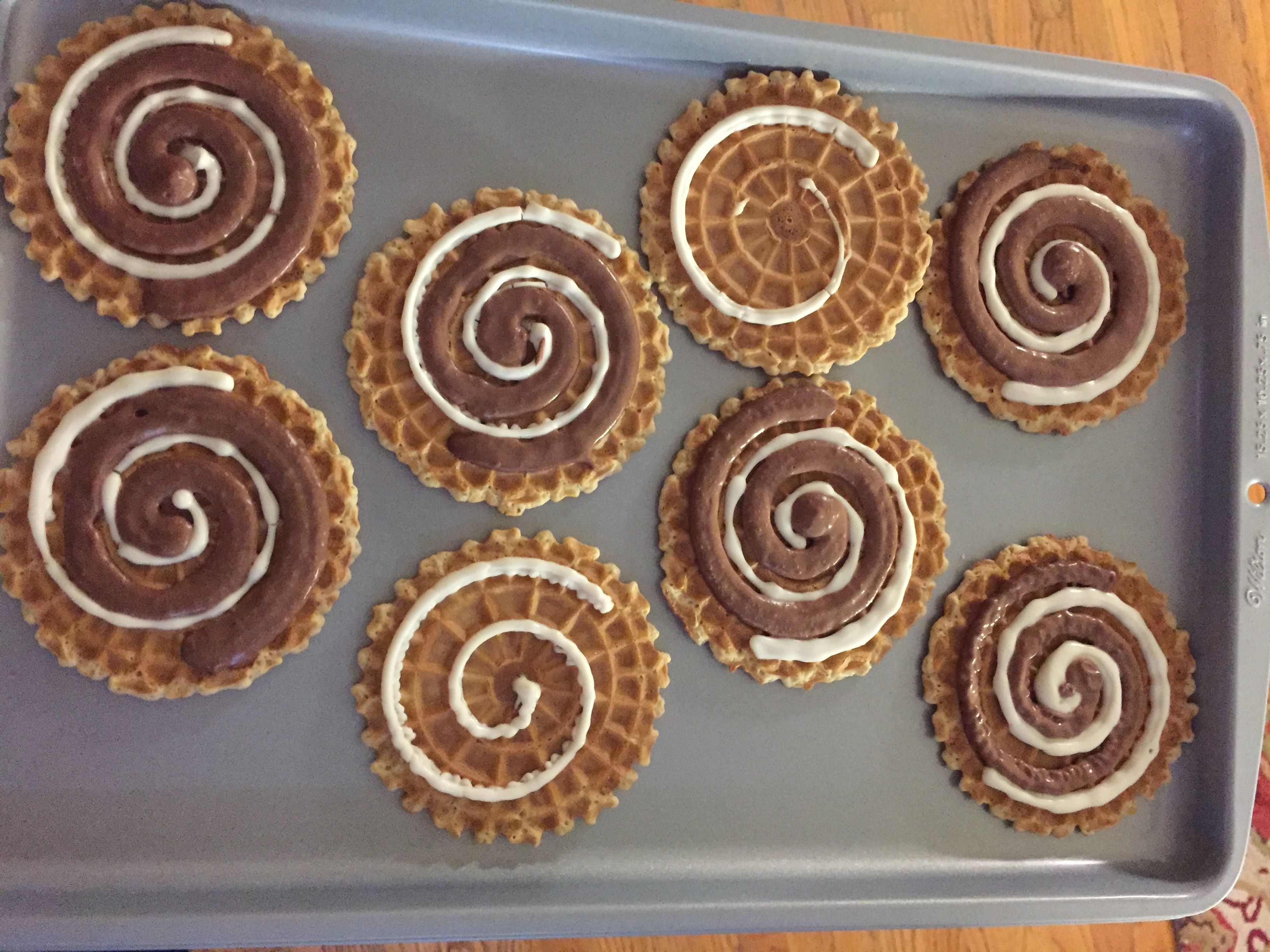 Array of different colored pastes and ingredients ready for printing experiments