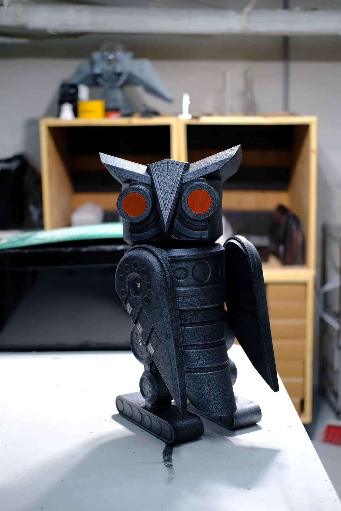 Close-up of apocalyptic iron finish texture