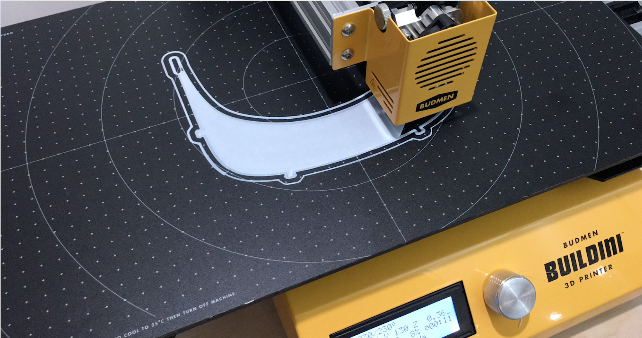 Interface of Buildini 3D Printer