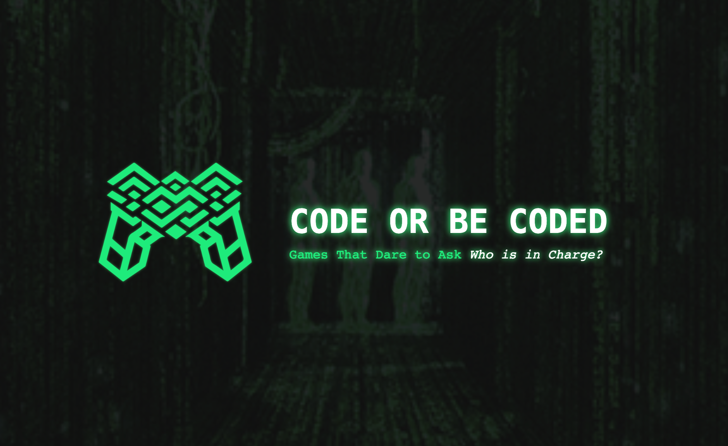 Season 2 theme: Are we shaping the code or is the code shaping us?