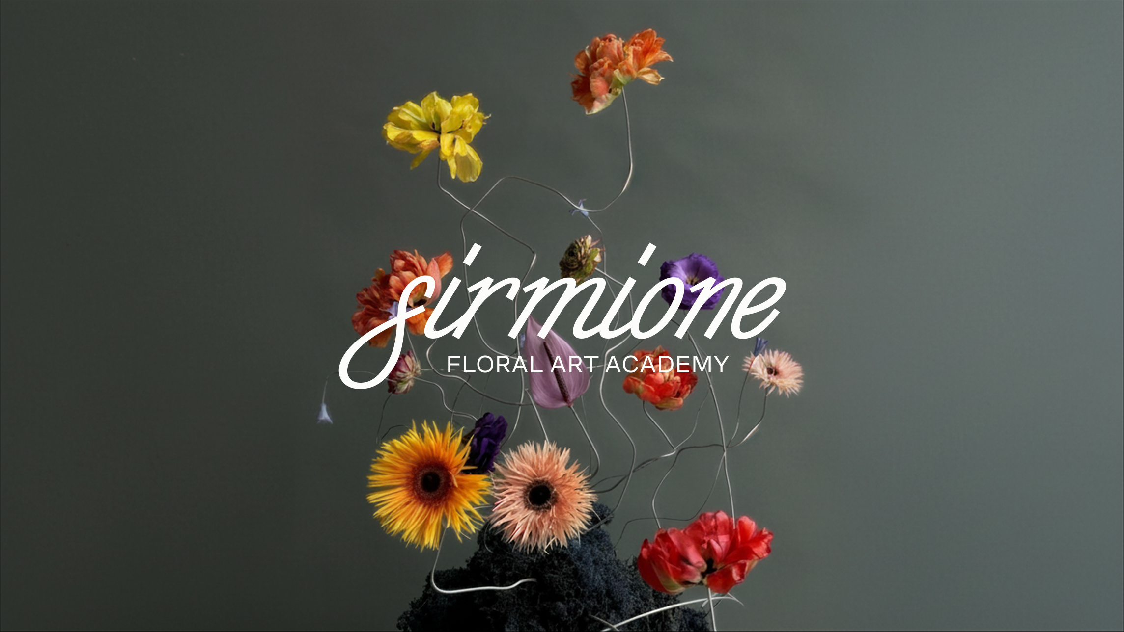 Sirmione — floristry academy branding