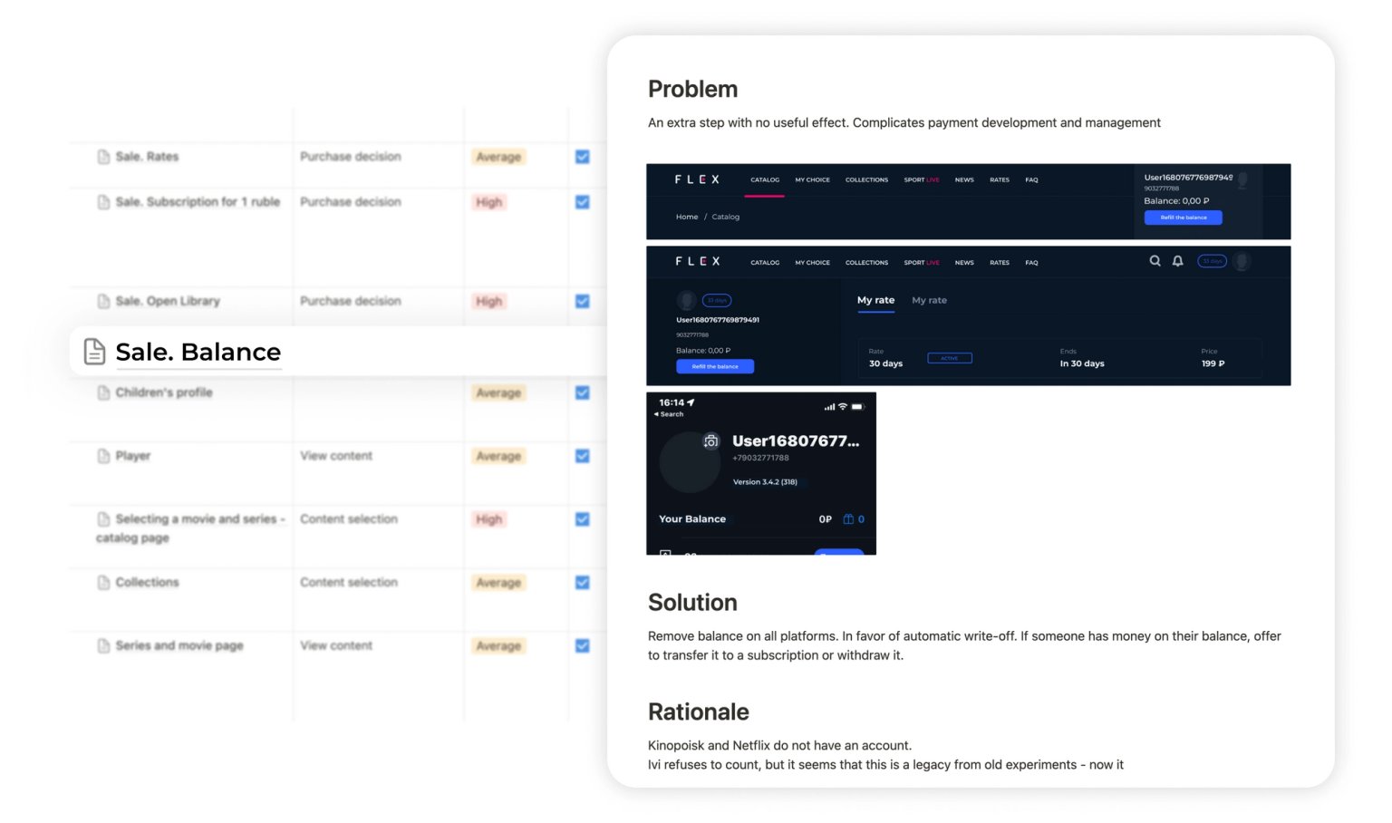  UX-audit card