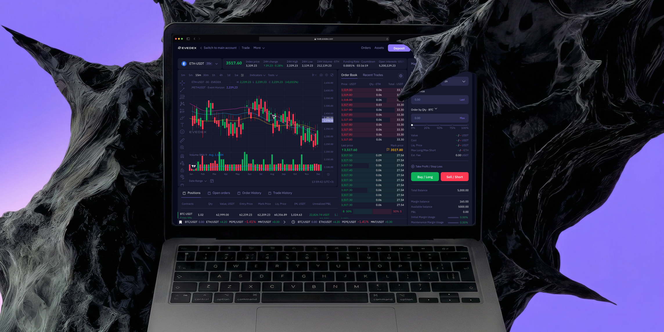 Product design for a decentralised crypto exchange