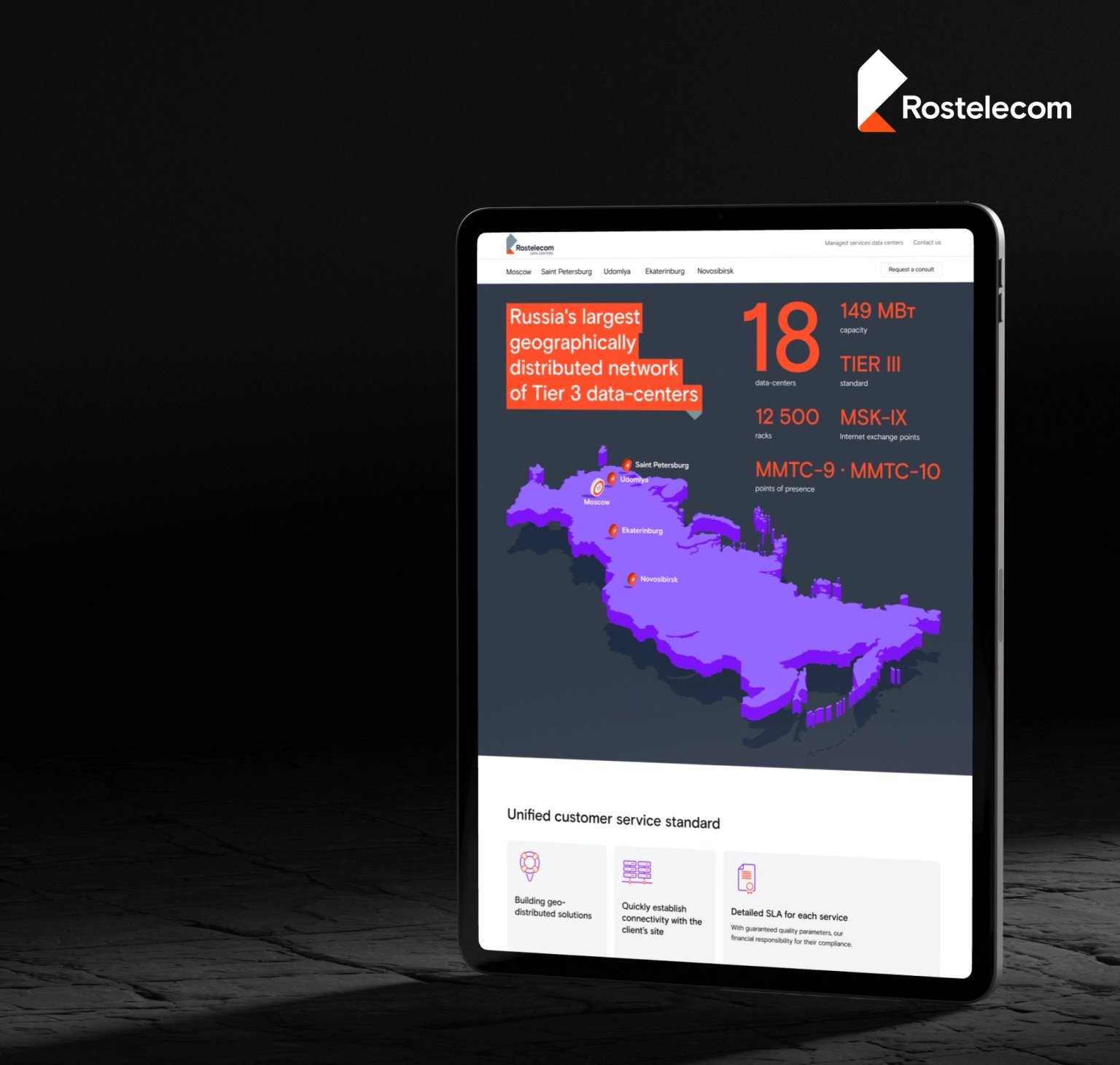 Rostelecom – data center network