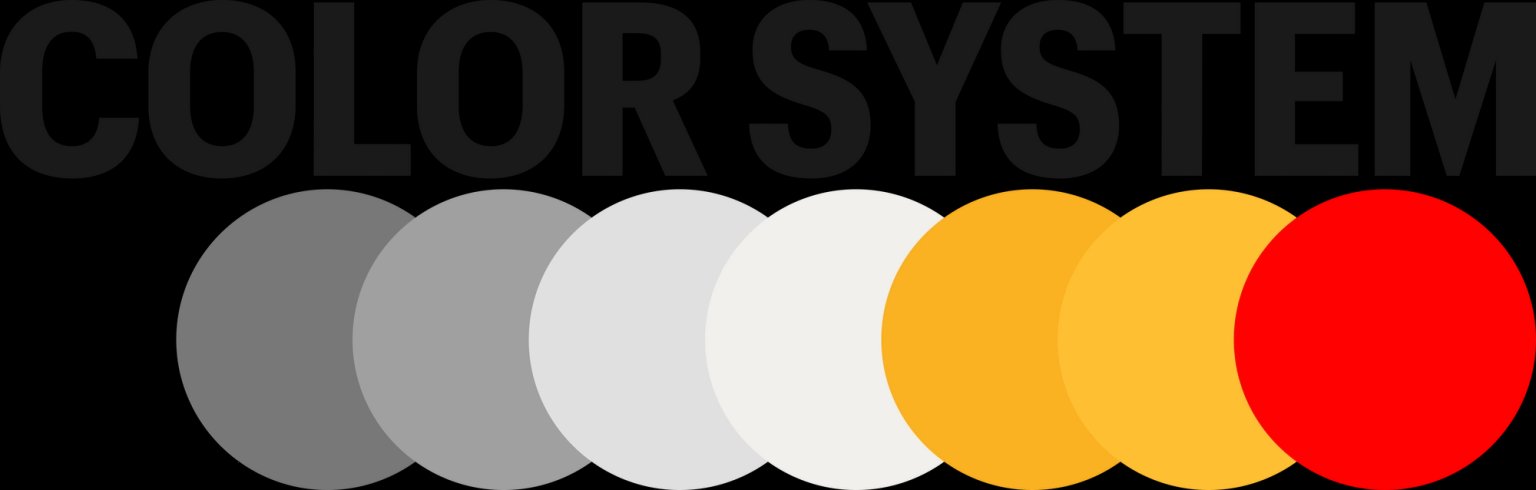 Farbpalette design system Emex