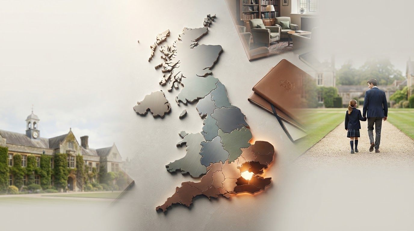 UK Map and Independent Schools