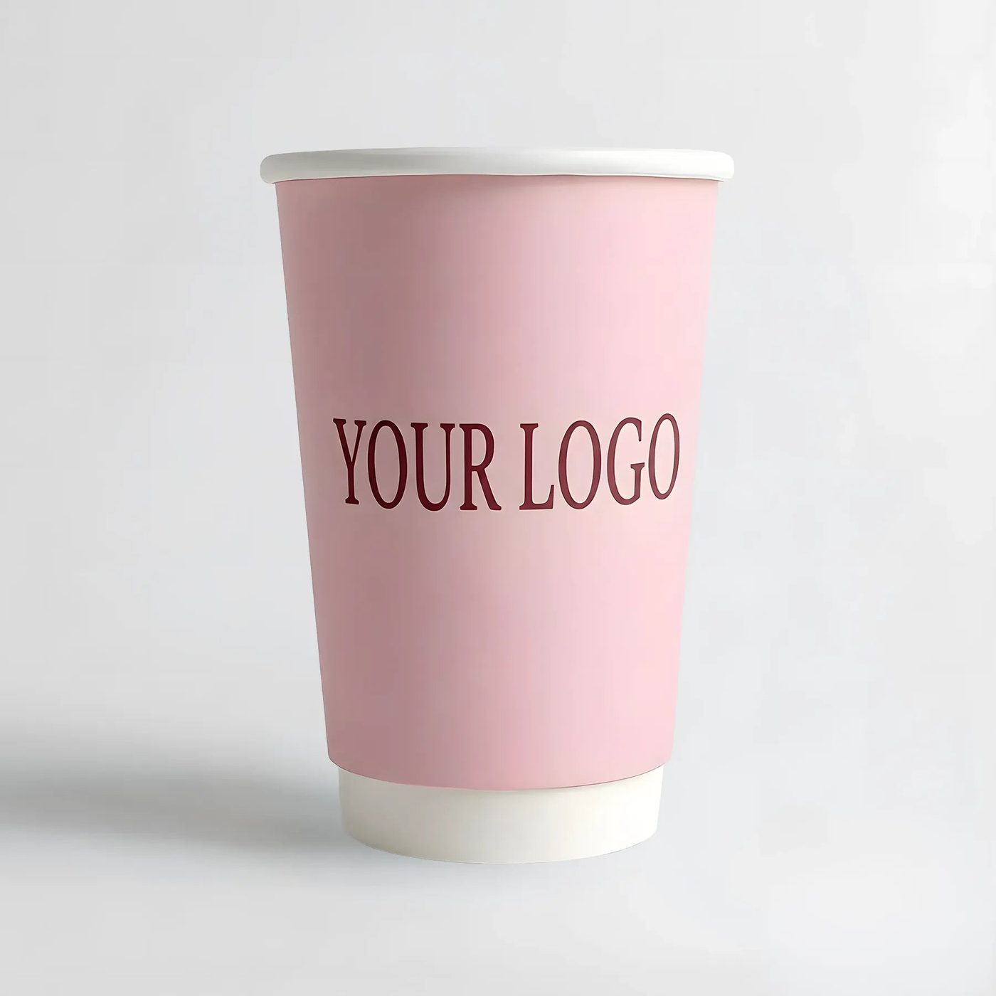 16oz Custom Double Wall Paper Coffee Cups image 1