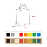 Custom Frosted Plastic Gift Bag image 4