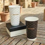 Custom Diamond-Embossed Coffee Cup image 3