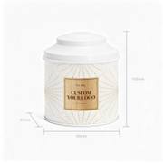 Ready to Ship Round Tin Cans for Tea Coffee and Matcha image 4