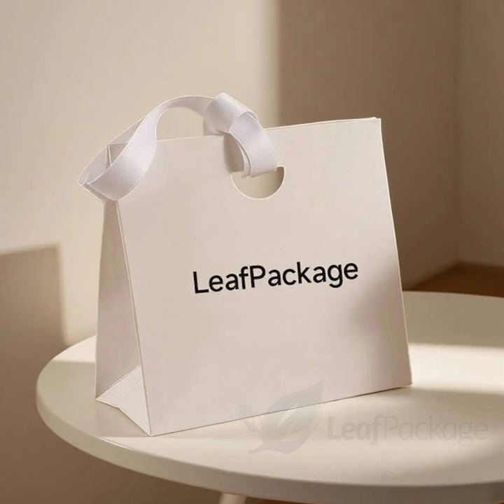 Custom Printed Ribbon Handle Gift Bag