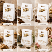 Custom Handleless Paper Gift Bags with Die-Cut Handle image 3