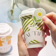 Custom Floral Coffee Cups image 4