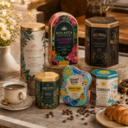 Custom Coffee Tins Wholesale | Metal Coffee Canisters image 1