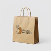 Custom Paper Bakery Bags with Logo image 2